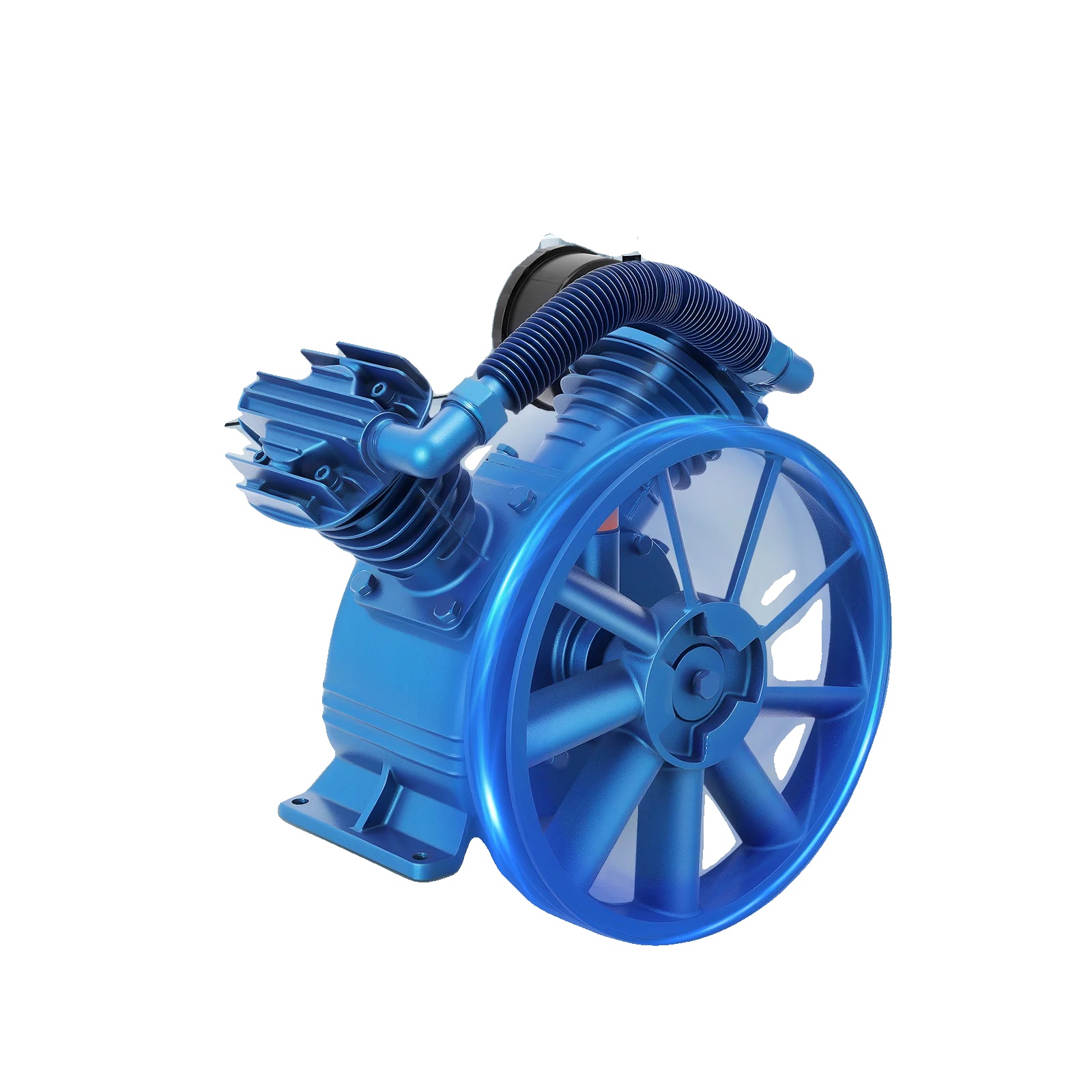Luftkompressor-pumpe, 4kw Leistung, Nenn Druck 175 Psi, Luftausstoß 13,618,7 M³/h, Zylinderdurchmesser 90mm, 2 Zylinder