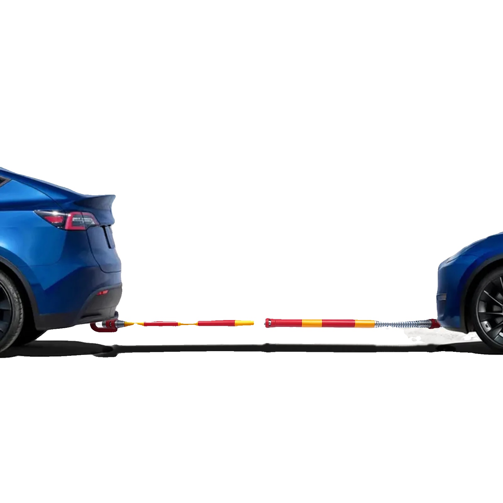 Schwerlast-abschleppstange, Tragfähigkeit 17637 Lbs, Zugkraft 4409 Lbs, Premium-stahlkonstruktion, Geeignet Für Autos Und Suvs, Stoßdämpfende
