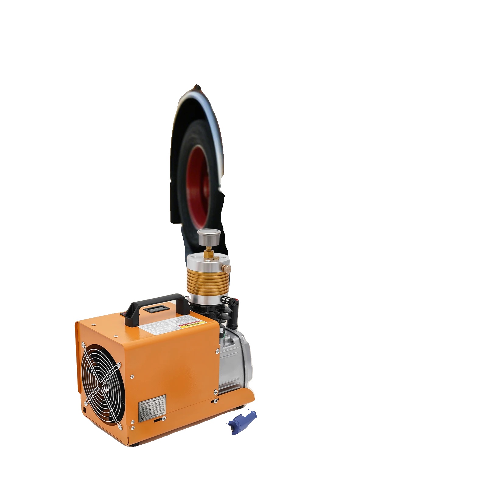 Hochdruckluftkompressor, 1,8 Kw Leistung, 30 Mpa Maximaler Druck, 100 L/min Inflationsvolumen, 220 V Spannung, Eu-standardstecker