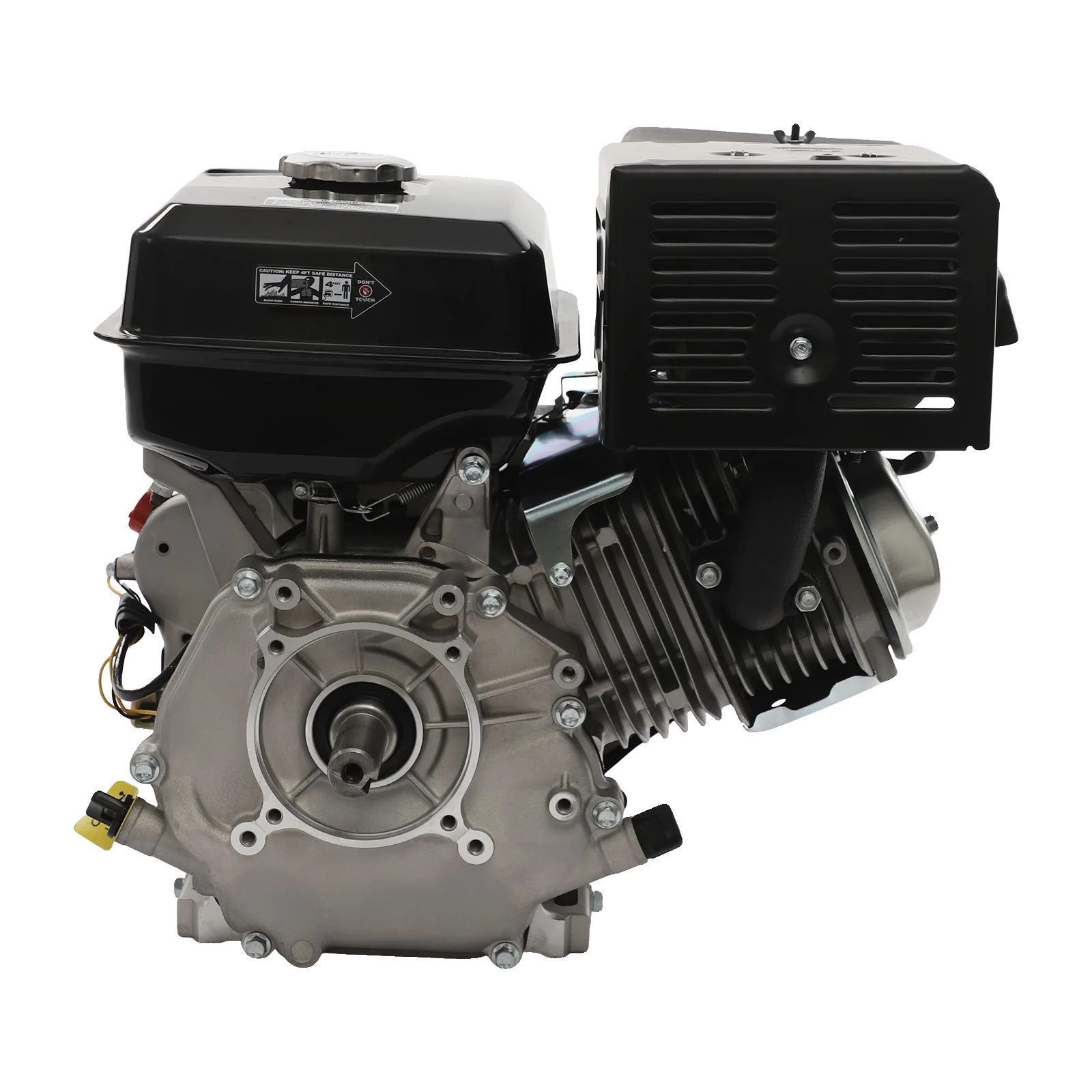 Benzinmotor, 15 Ps, 9700 W, 420 Ccm, Seilzugstart, Luftgekühlt