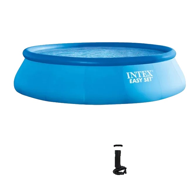 Aufblasbares Schwimmbecken, Langlebiges Pvc, Schnelle Einrichtung, Pool&luftpumpe