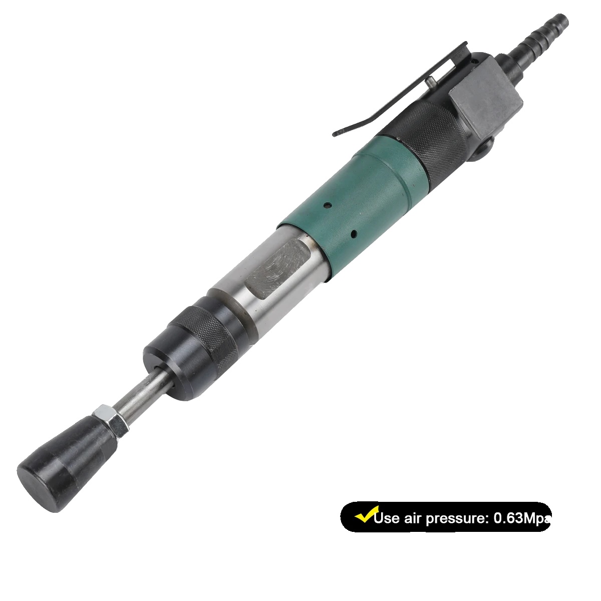 Pneumatischer Rüttler, Länge 410-470mm, Gewicht 3kg, Luftdruck 0,63mpa, Schlagfrequenz ≥13hz, Kolbenhub 92mm