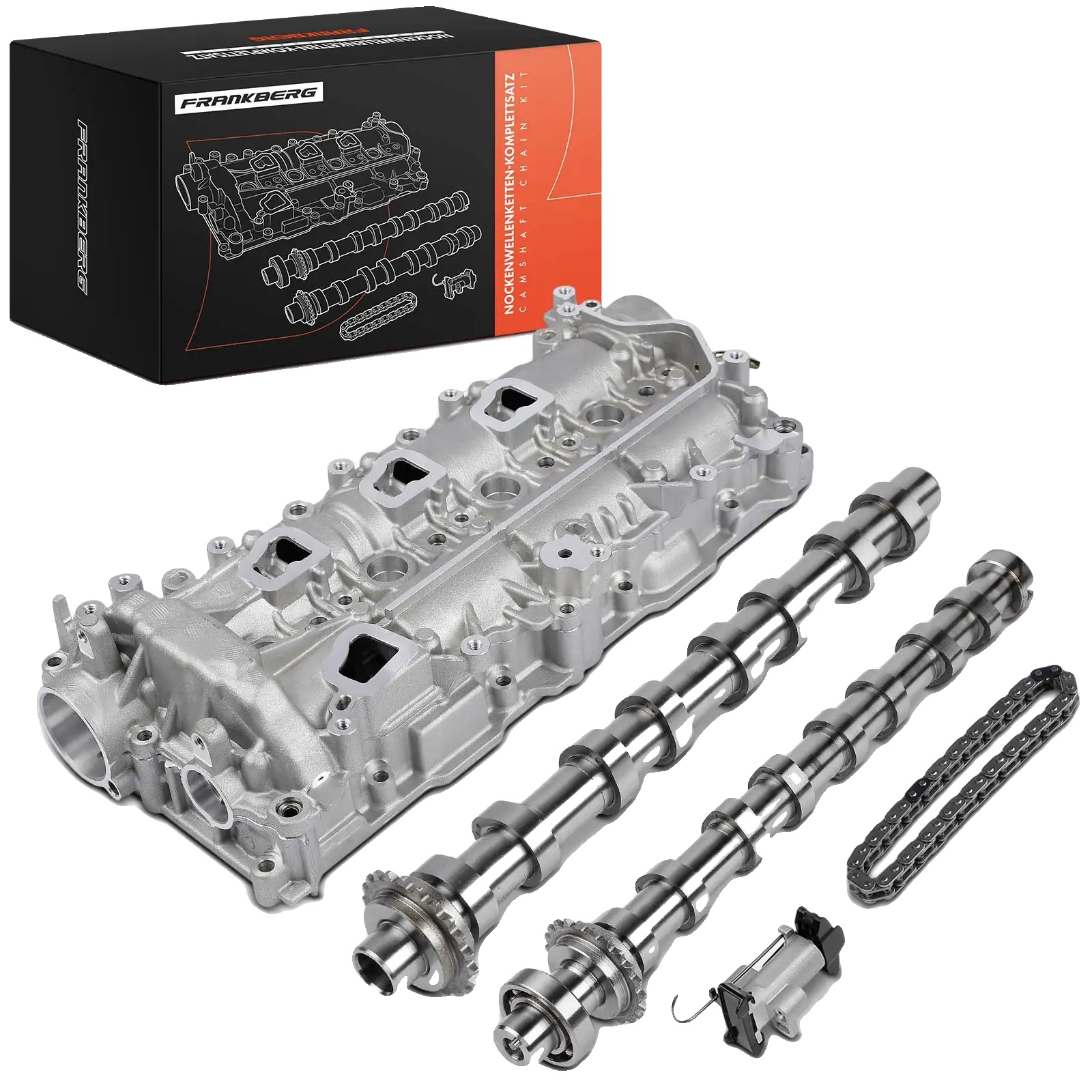 Nockenwelle, Stahl, 408,45 Mm Länge, Kompatibel Mit Opel, Oem-nummern: 1638159880, 1697054780