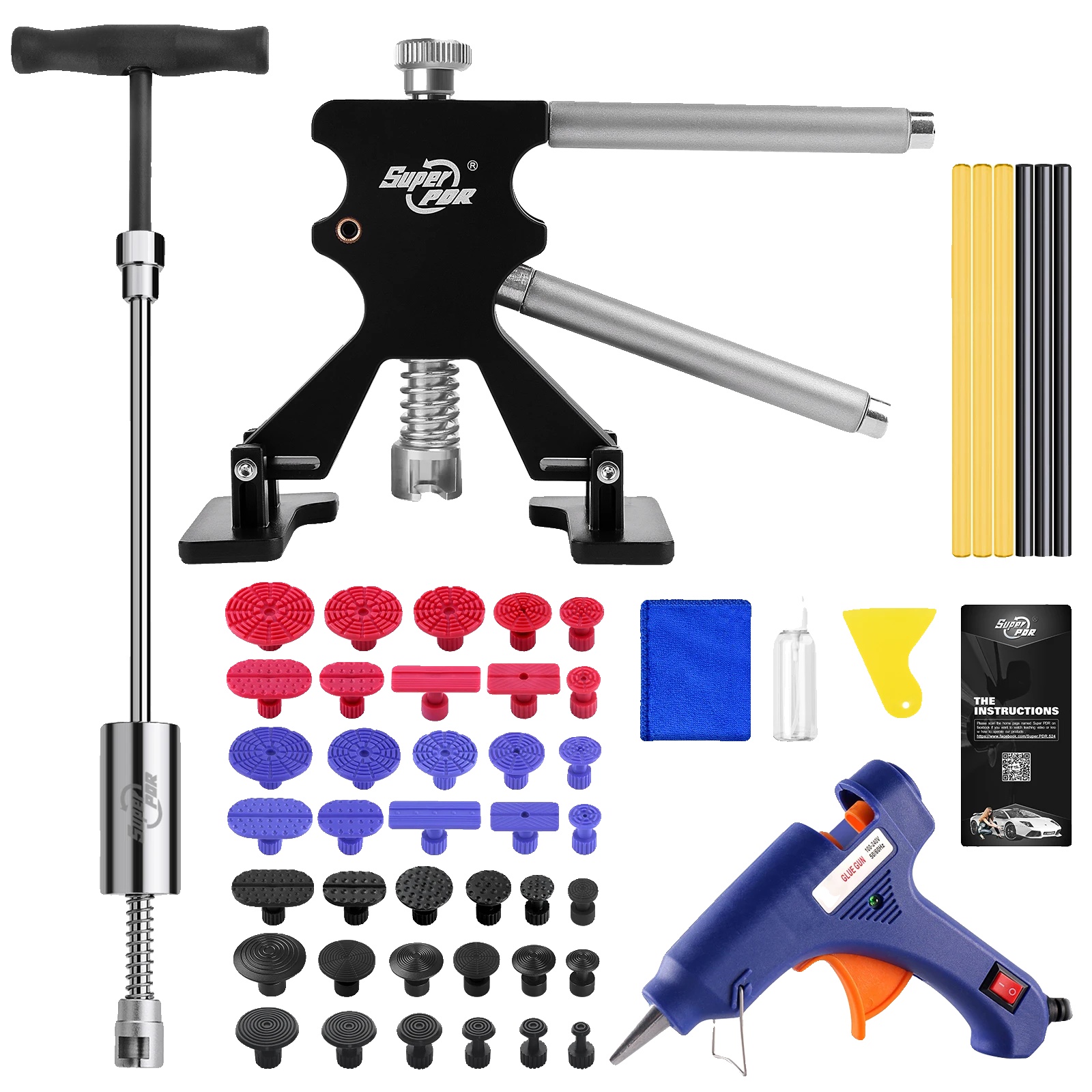 Dellenreparaturset, Langlebiges Design, Umfassendes Werkzeugset, Kleines Kit