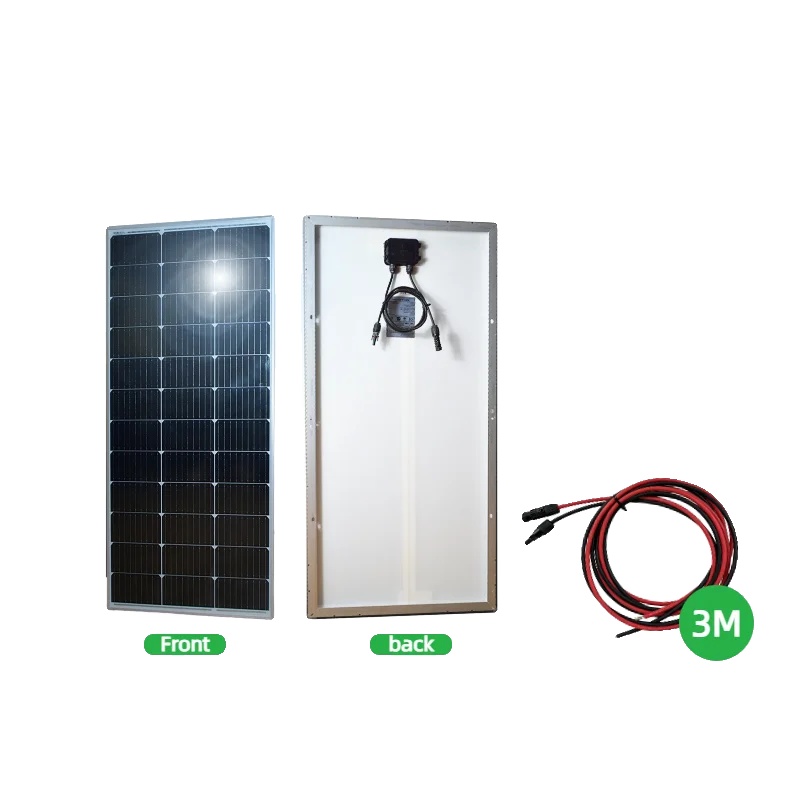 Solarpanel, 120w Leistung, Hohe Effizienz, 120w 1pc Mit 3m Kabel