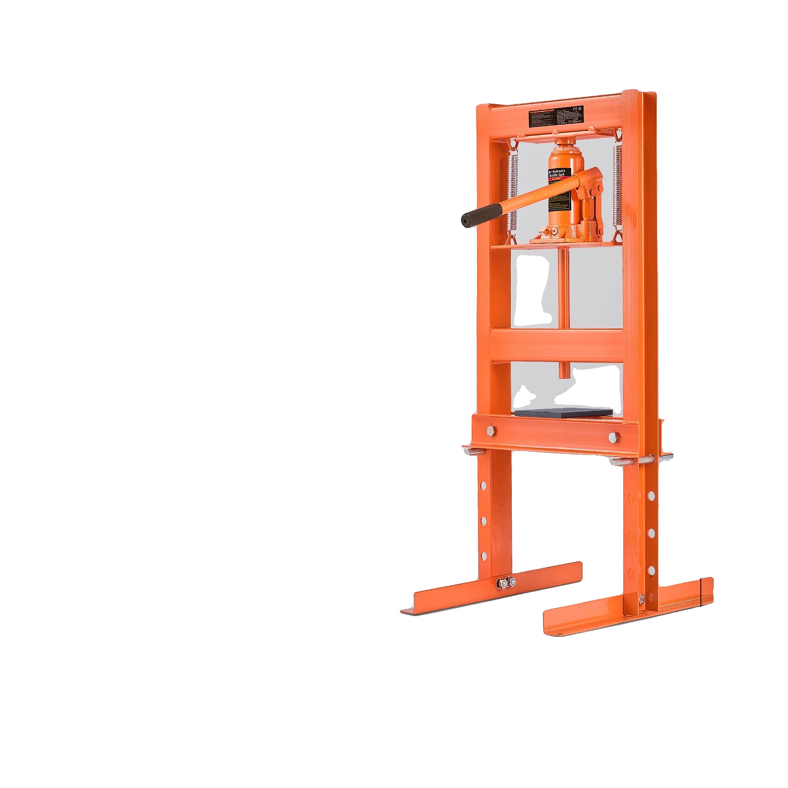 Hydraulische Werkstattpresse, 6 Tonnen Tragfähigkeit, Langlebiger Kohlenstoffstahl, 6t