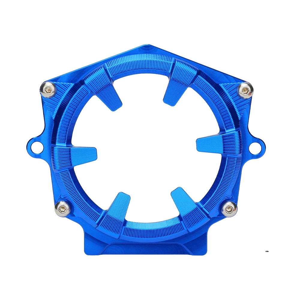 Motorhaube, Eisenmaterial, Transparentes Design, Blau