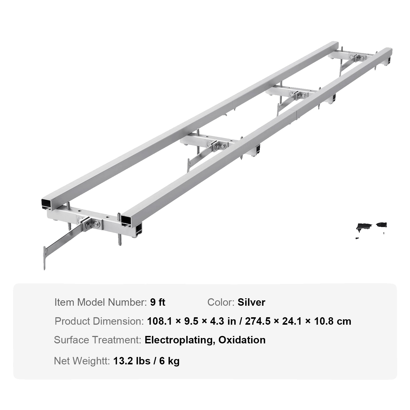 Kettensäge-mühle Anleitung, 9 Fuß Länge, Verstellbare Stabilitätsmerkmale, 9ft, 9ft