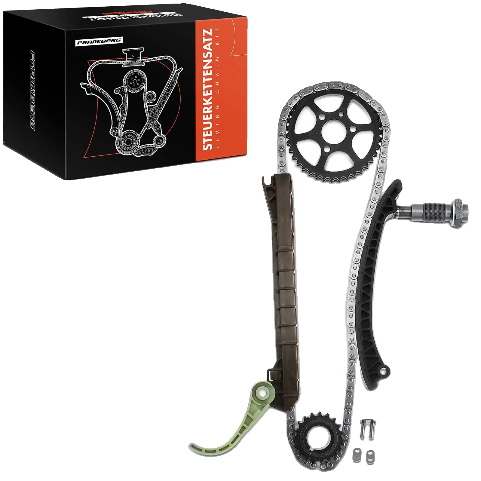 Timing-ketten-set, Duplex-design, 108 Kettenglieder, Kompatibel Mit Mercedes-benz Und Smart, Austausch-teilenummern 1661810159, Tc1010fk