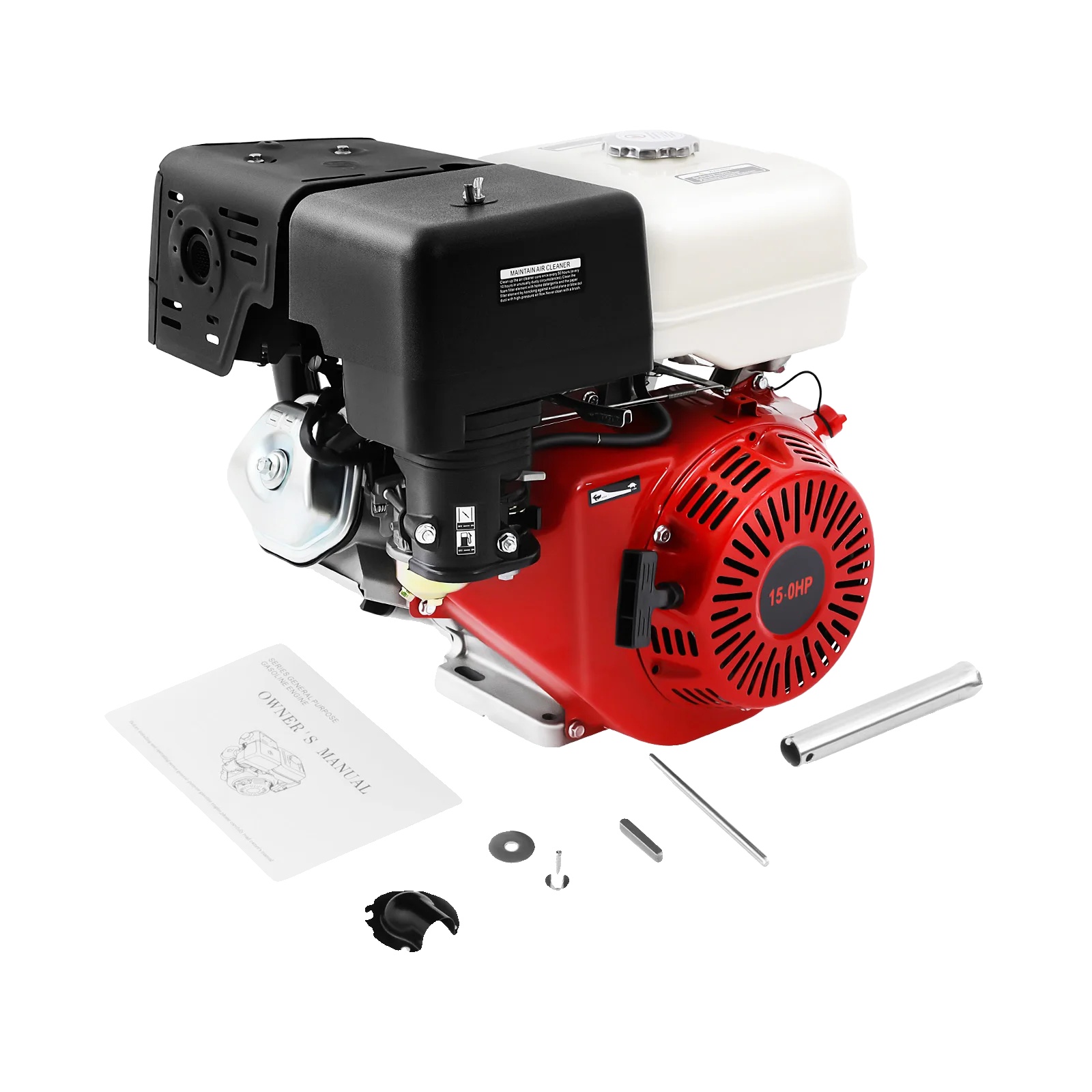 Benzinmotor, 9700w Leistung, 420cc Hubraum, Rot