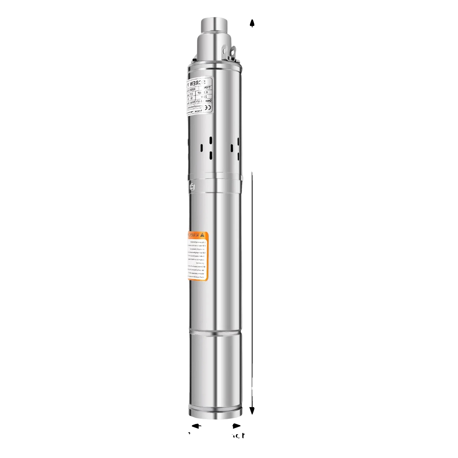 Tiefbrunnenpumpe, Tauchpumpe, Hohe Effizienz, 220-240v, Eu
