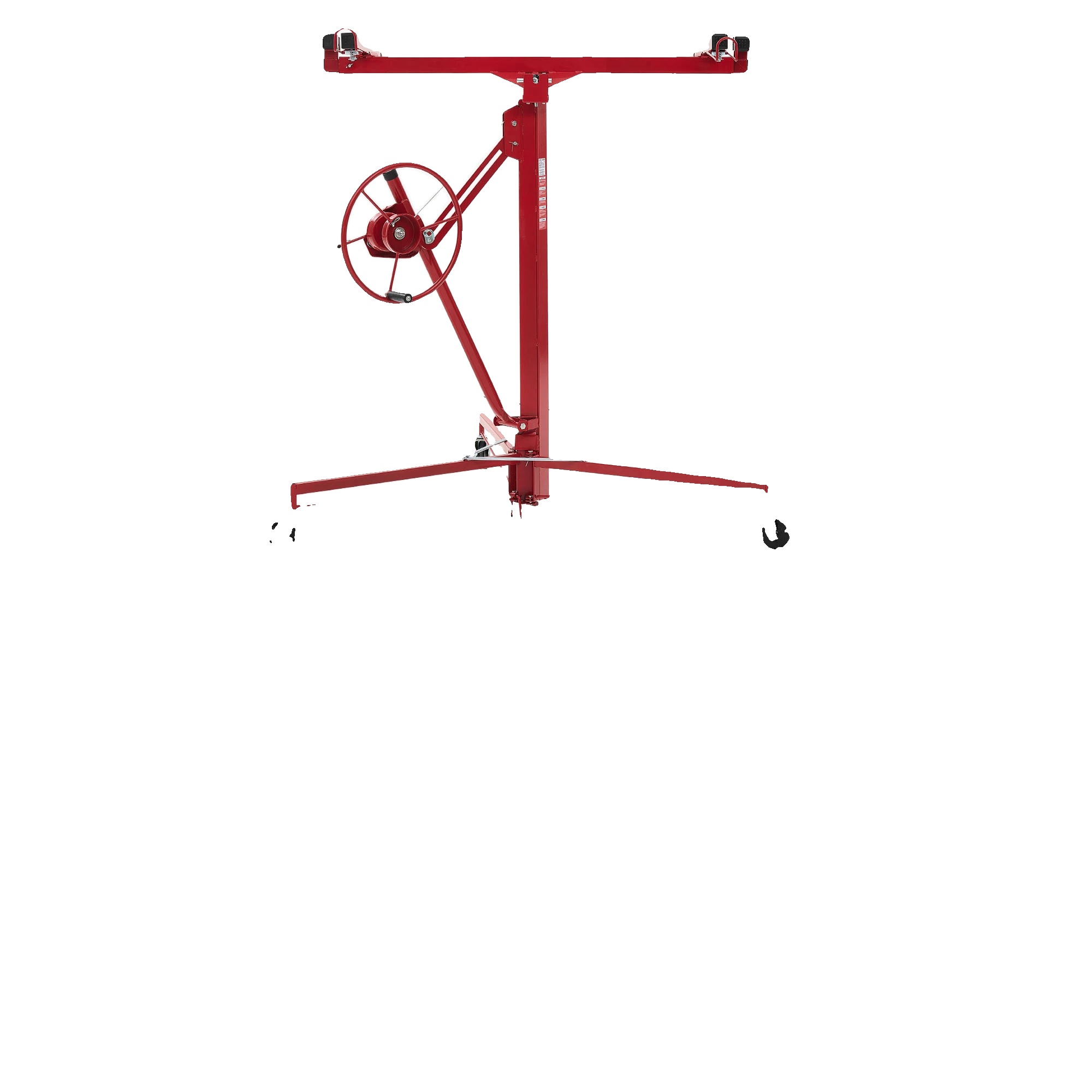 Trockenbauheber, Schwerlastbau, Verstellbarer Arm, Rot 11 Ft