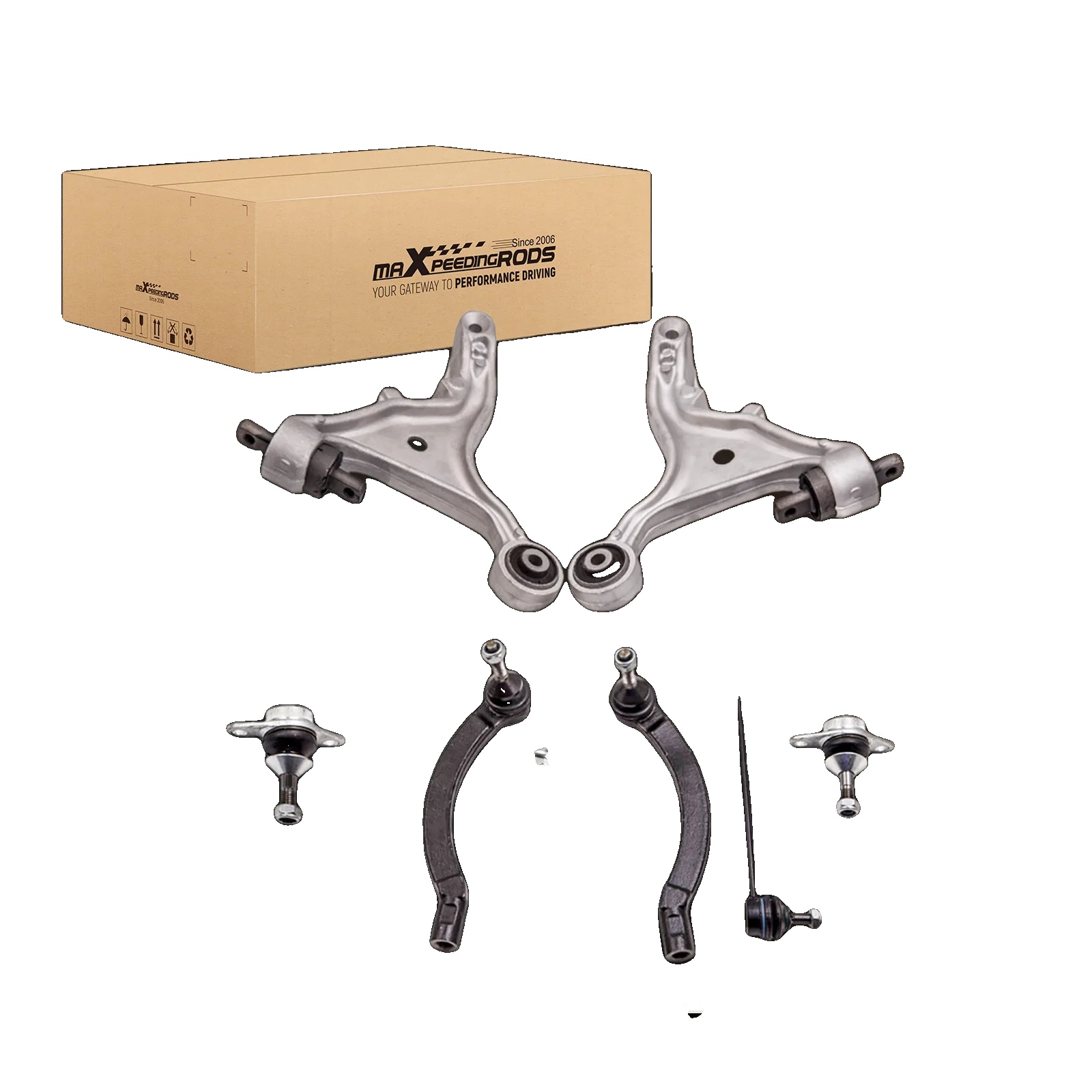 Querlenkeraufhängungsset, Aluminium-material, Länge 45,9 Cm, Breite 31,2 Cm, Höhe 15 Cm, Gewicht 8900 G