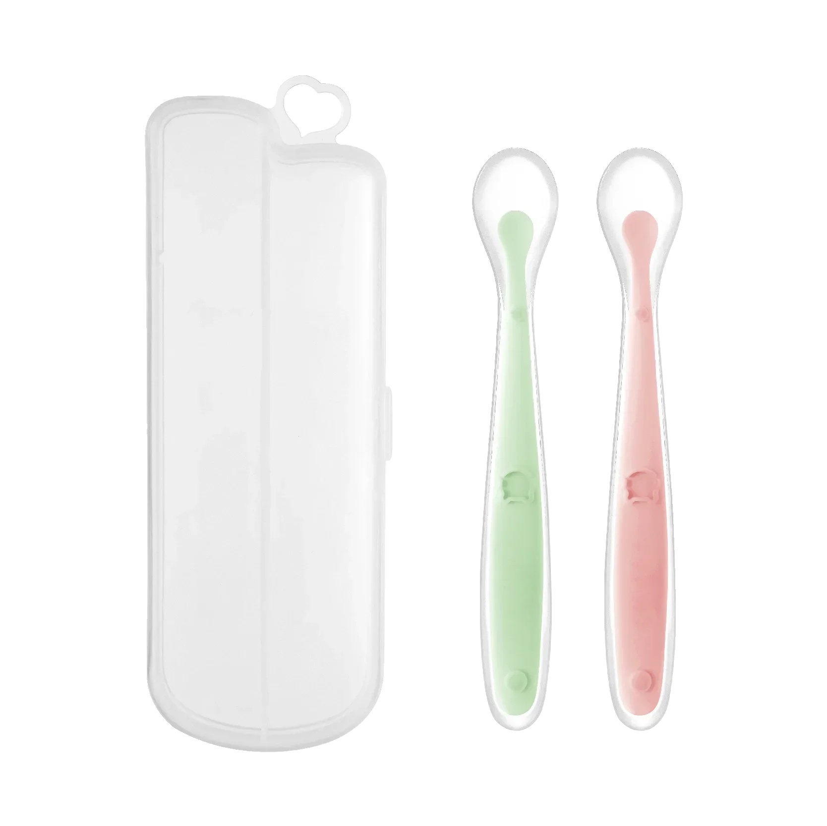 Löffel, Weiches Silikonmaterial, Ergonomisches Design, 22