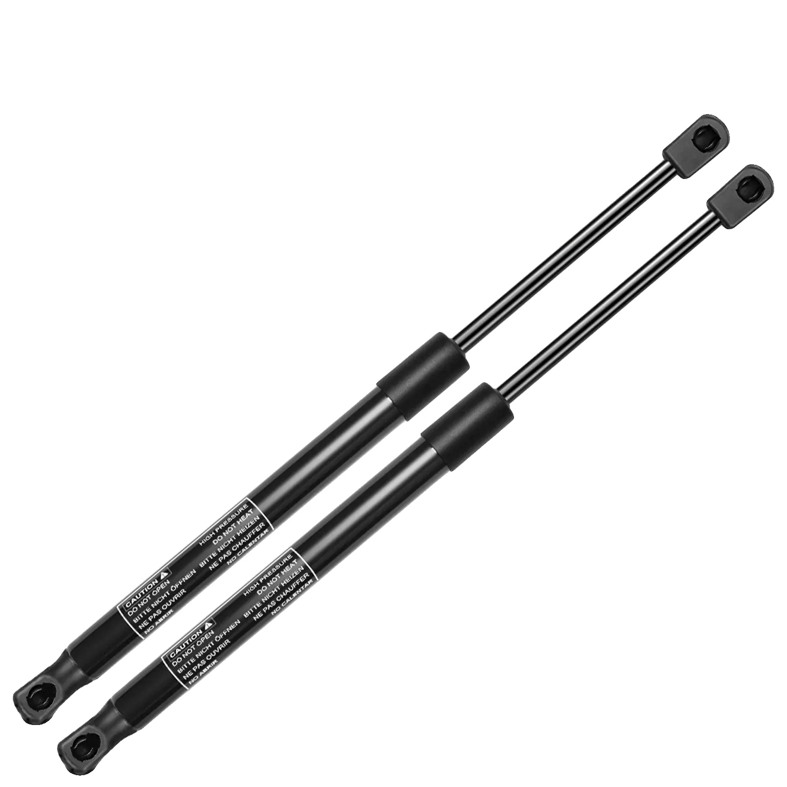 Gasfeder-dämpfer, Kolbenstangen-durchmesser 10 Mm, Gehäusedurchmesser 22 Mm, Länge 538 Mm, Hub-länge 196 Mm, Druckkraft 750 N