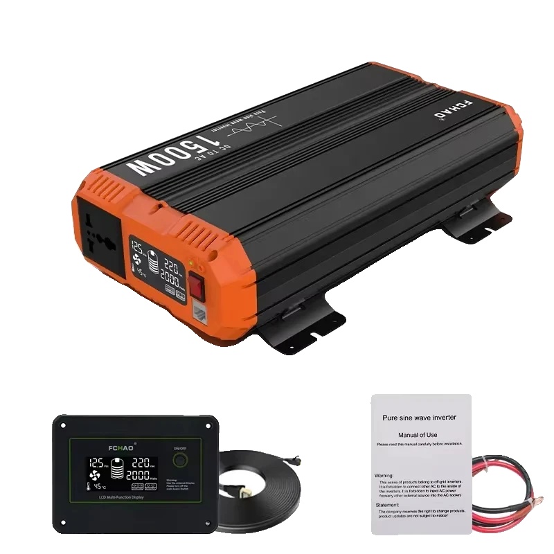 Wechselrichter, Reine Sinuswelle, Hohe Umwandlungseffizienz, Psc-1500w, 220-240v, 12v
