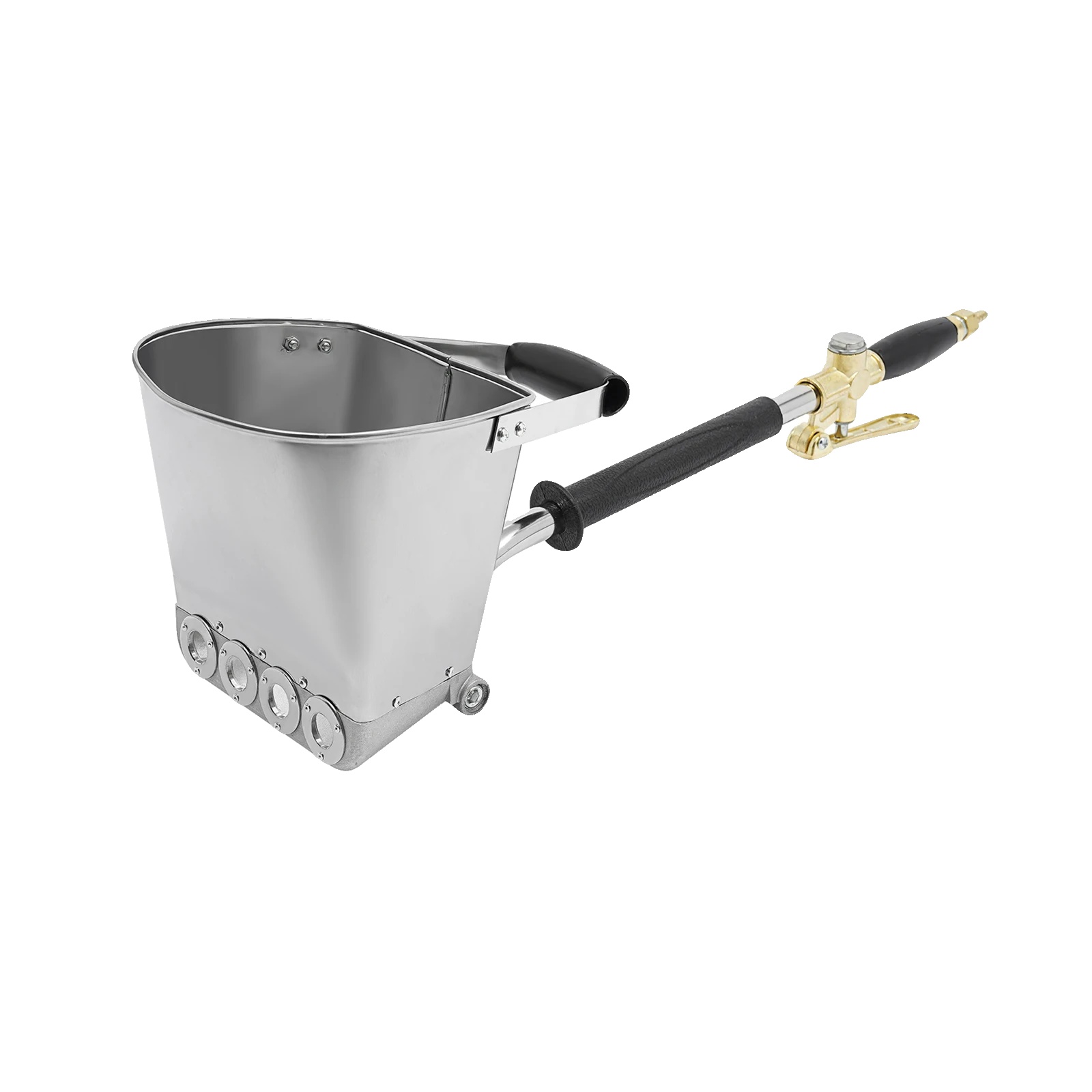 Zement-spritzpistole, 3,5 L Kapazität, Hohe Effizienz, Silber