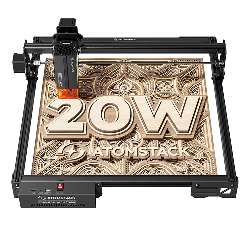 Lasergravierer, 20w Leistung, Hohe Präzision, A20 Pro V2 20w