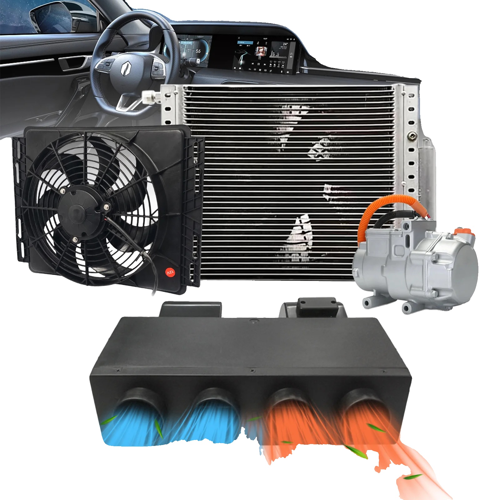 Klimaanlage, Effiziente Kühlung, Flexible Installation, Heizen Und Kühlen 12v-a