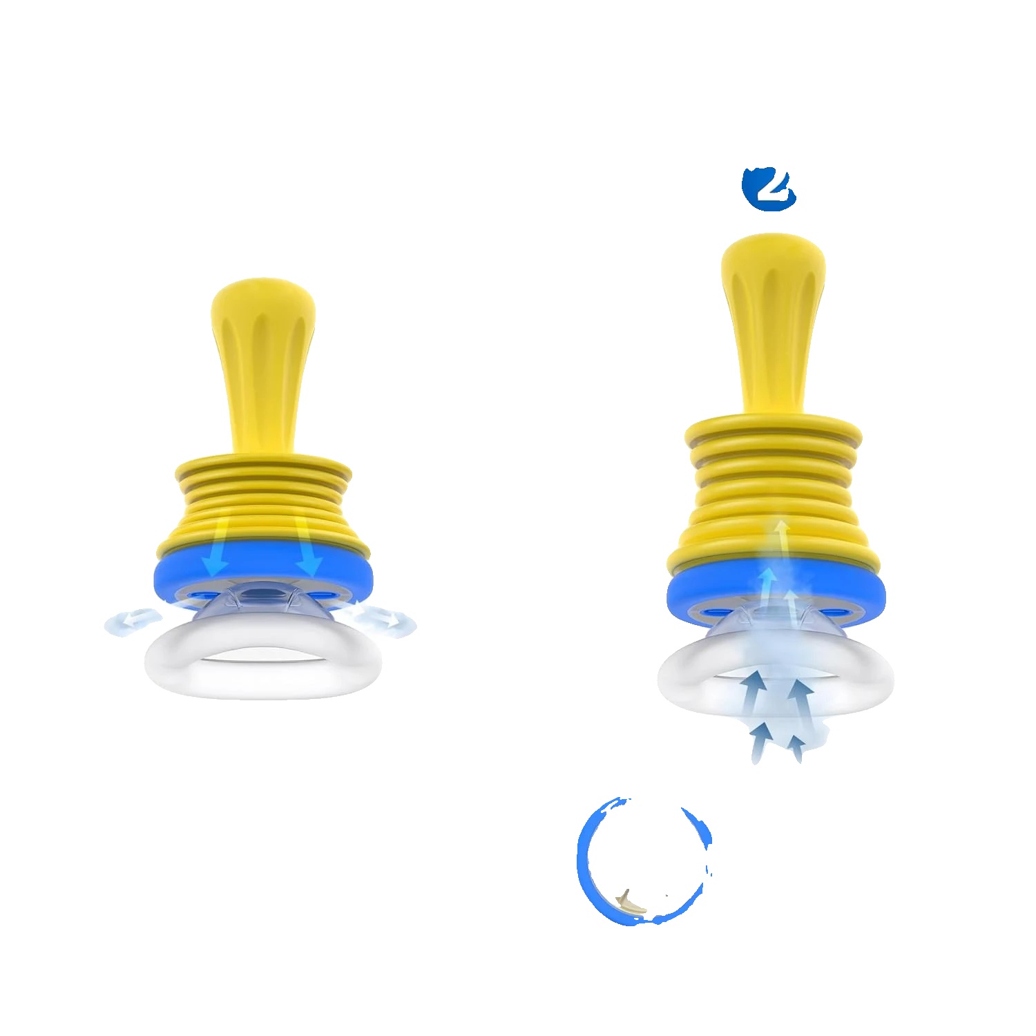 Erstickungsnotfallmaske, Medizinisches Silikon, 3,8 X 3,8 X 1,3 Cm, Geeignet Für Erwachsene Und Kinder Über 12 Jahre, Beseitigt Schnell