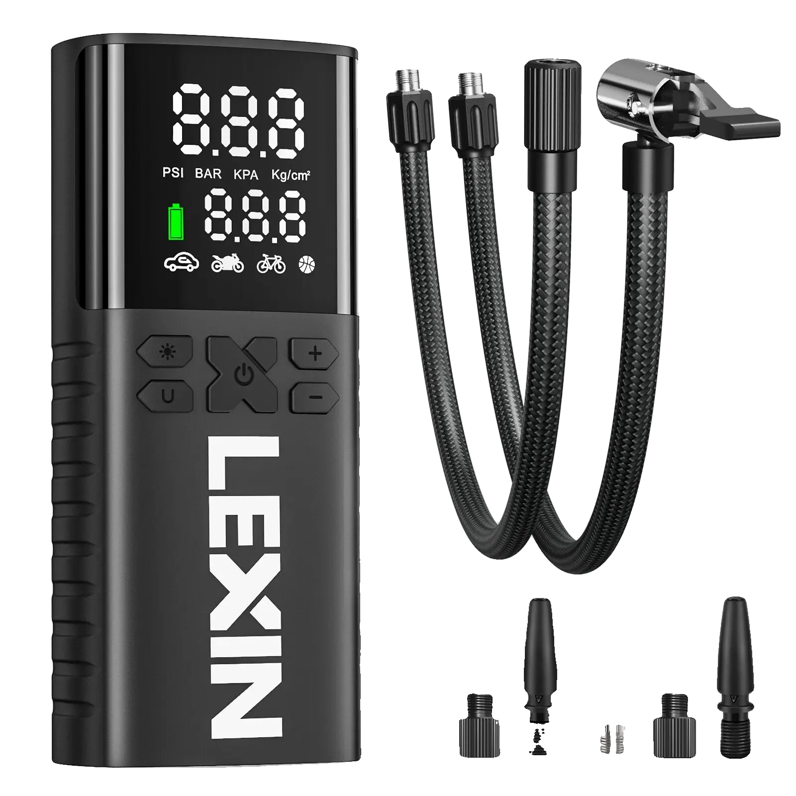 Intelligente Luftpumpe, 150 Psi, 4000 Mah Akku, P4