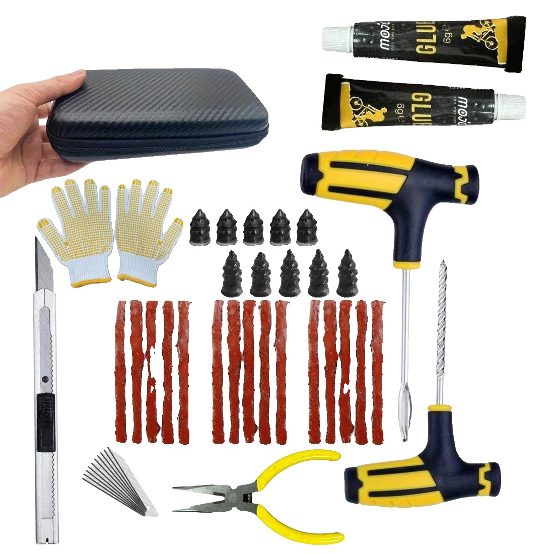 Reifenreparaturset, T-griff-werkzeuge, Universelle Kompatibilität, C