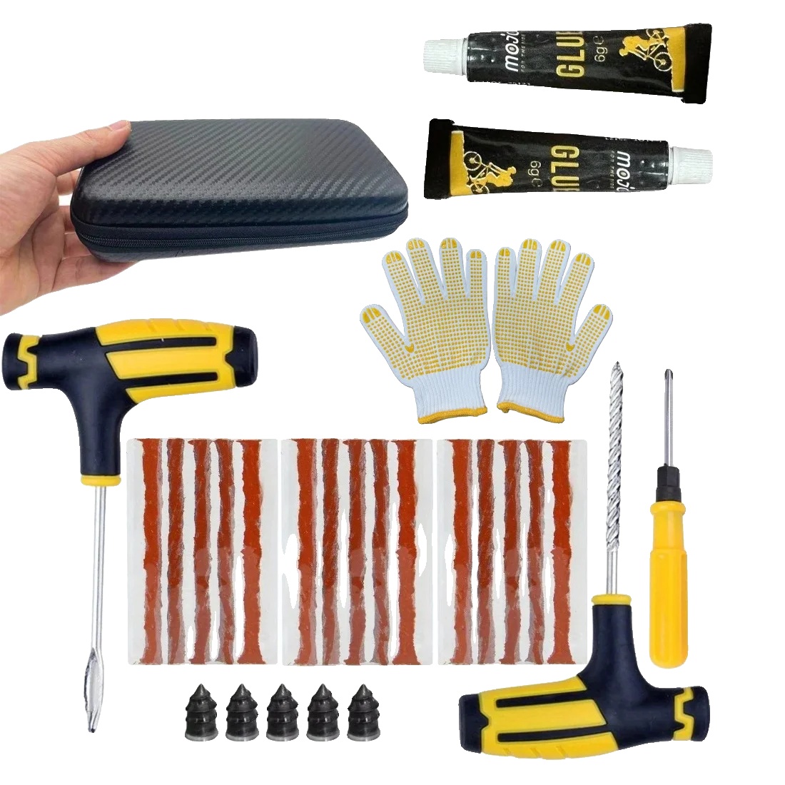 Reifenreparaturset, T-griff-werkzeuge, Universelle Kompatibilität, B