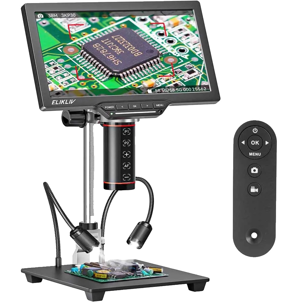Digitalmikroskop, 3k Klarheit, Autofokus, Em3k-af Max