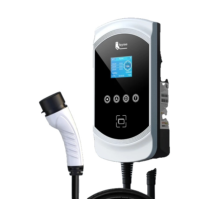 Ev-ladegerät, Intelligente Überwachung, Fernsteuerung, 22kw 32a 3-phasig, Typ2