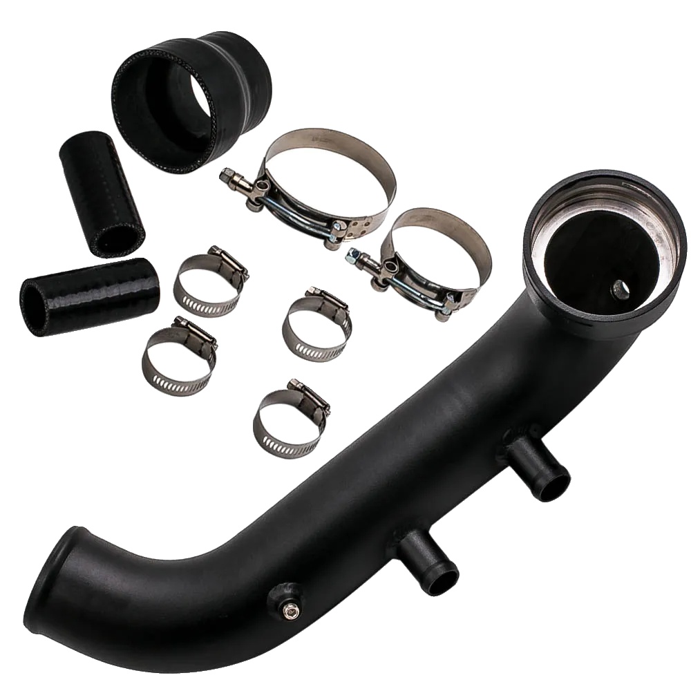 Intercooler-ladeleitung, Aluminiumkonstruktion, 36 Cm Länge, 17 Cm Breite, 17 Cm Höhe, 3 Kg Gewicht