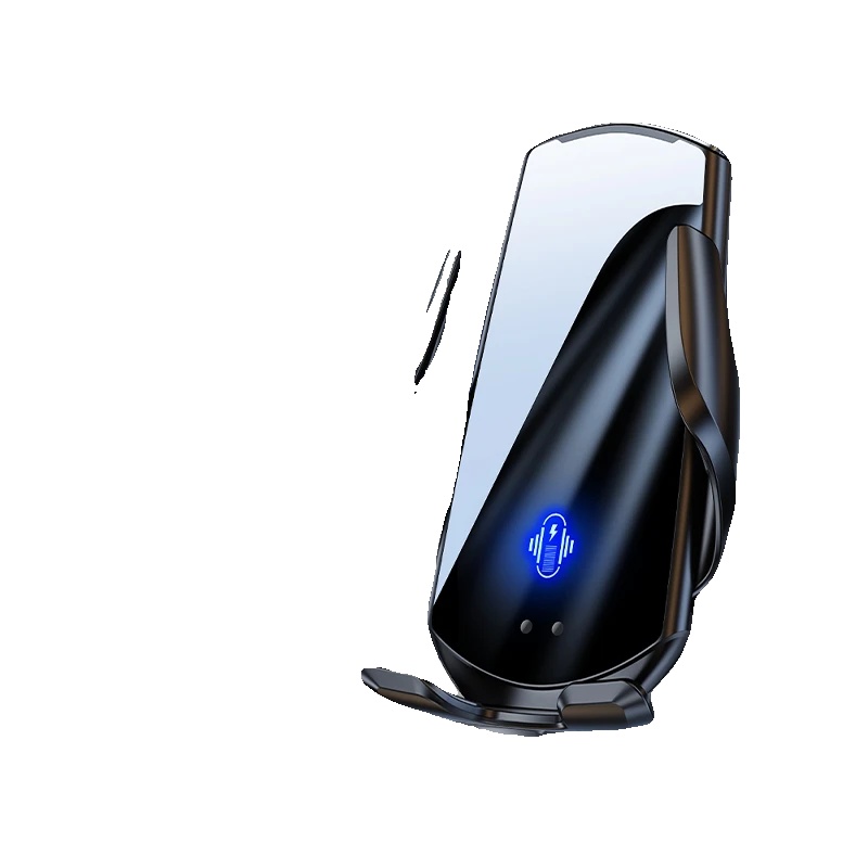Kabelloses Auto-ladegerät, 15w Schnellladung, 360° Rotation, Q1 Schwarz