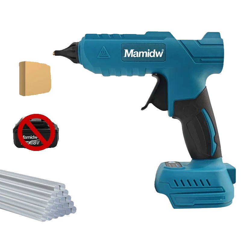 Heißklebepistole, Kabelloses Design, Anti-verbrennungsdüse, Keine Batterie