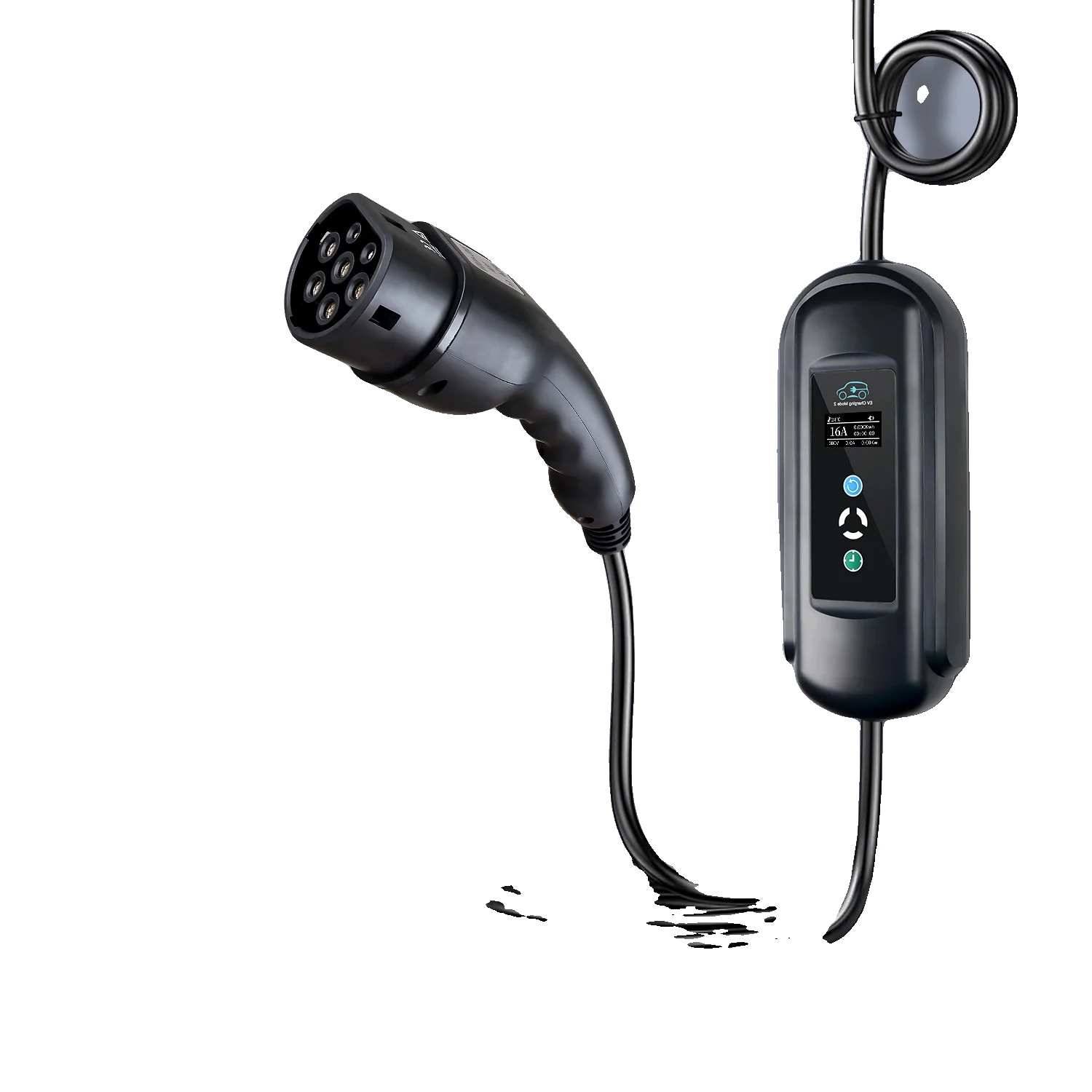 Ev-ladegerät, 11kw Maximale Leistung, Einstellbare Stromstärken, Typ2