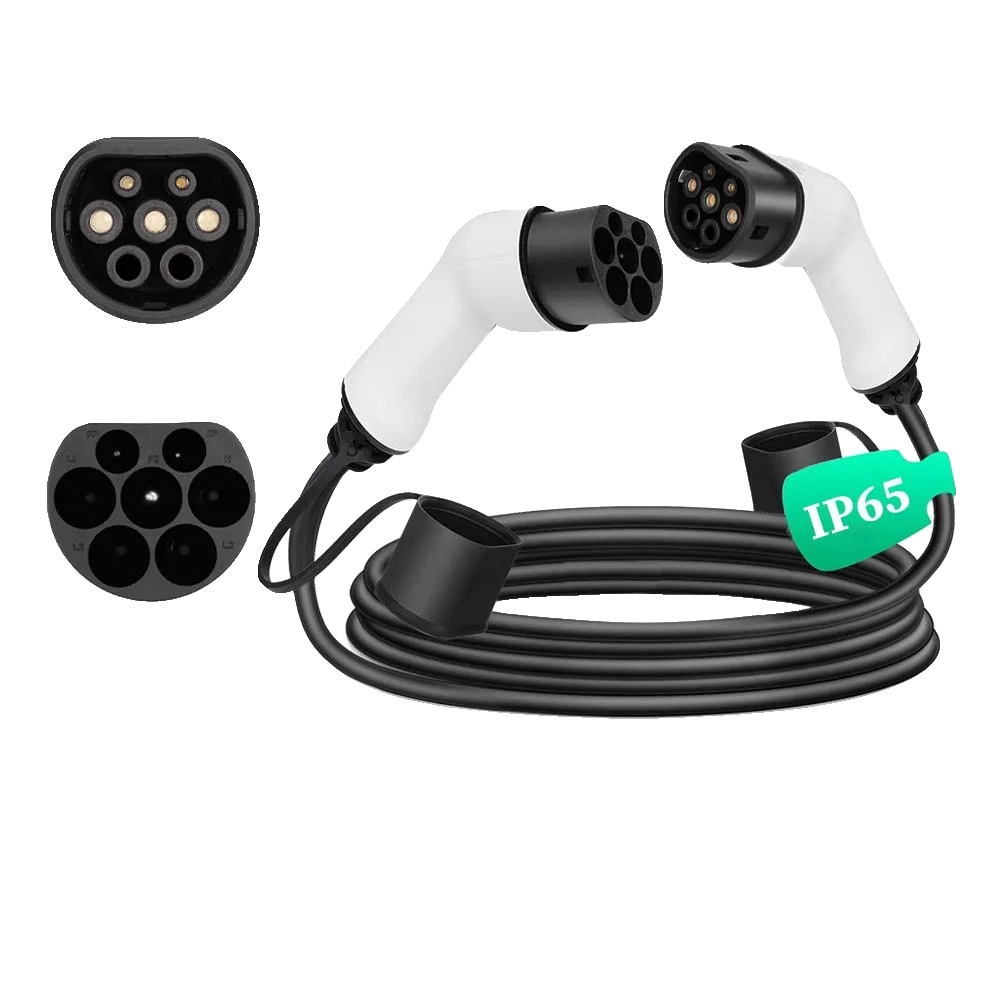 Ladekabel Für Elektroautos, Typ 2 Kompatibilität, Wetterbeständiges Design, 3.6kw