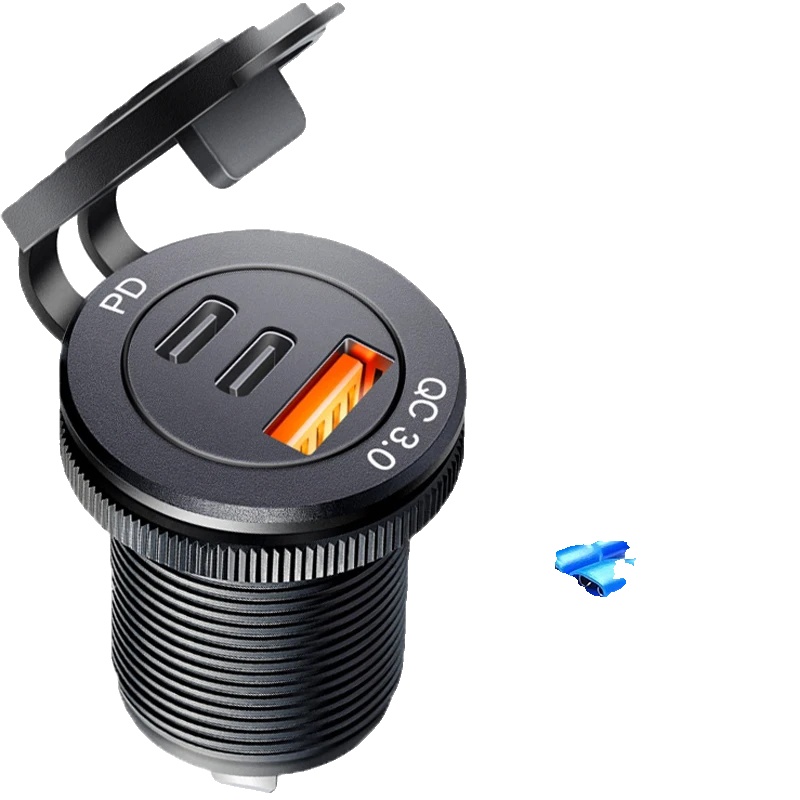 Ladeanschluss, Wasserdichtes Design, Dual-usb-ports, 2