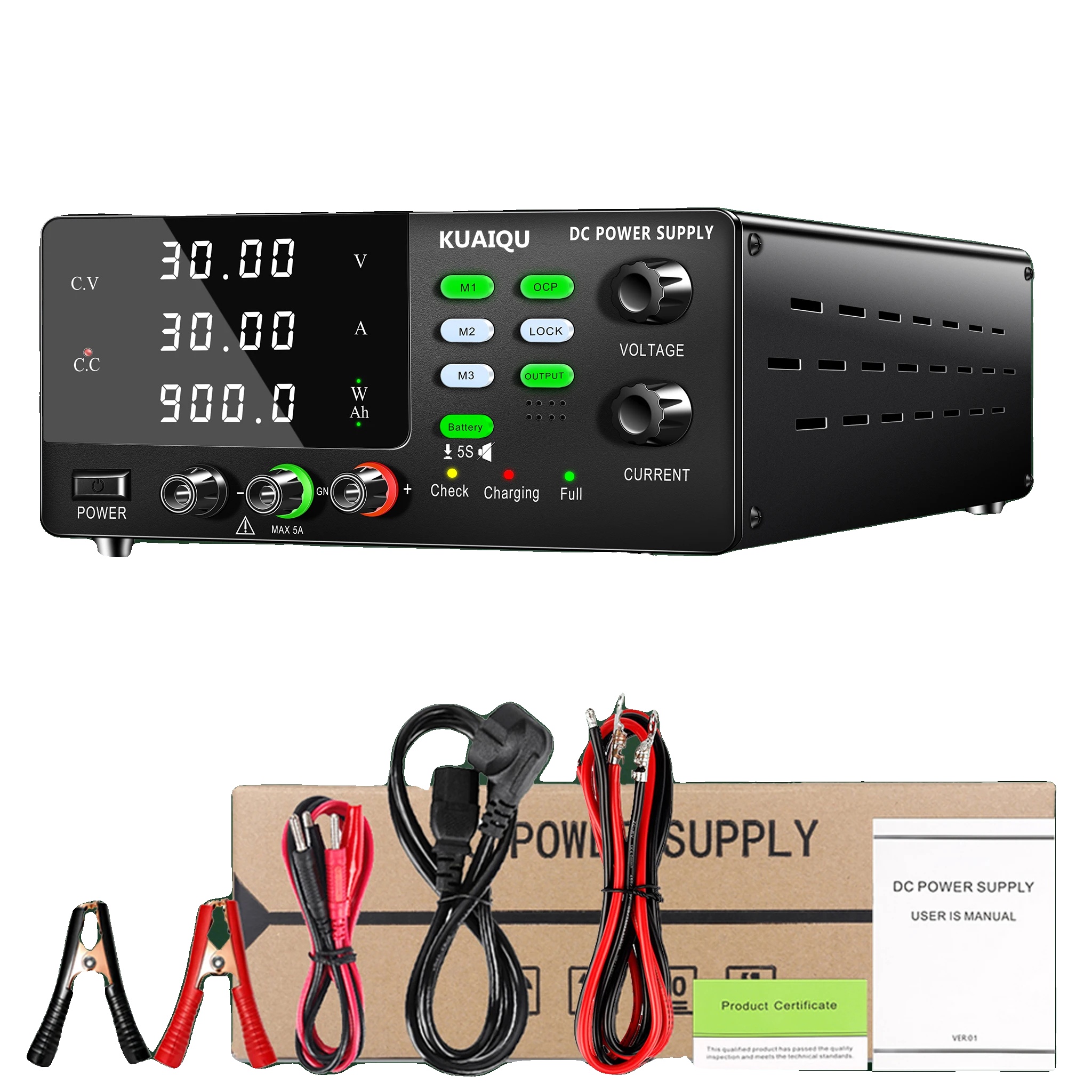 Dc Labornetzgerät, Einstellbare Ausgangsleistung, Intelligentes Kühlsystem, R-sps3030c
