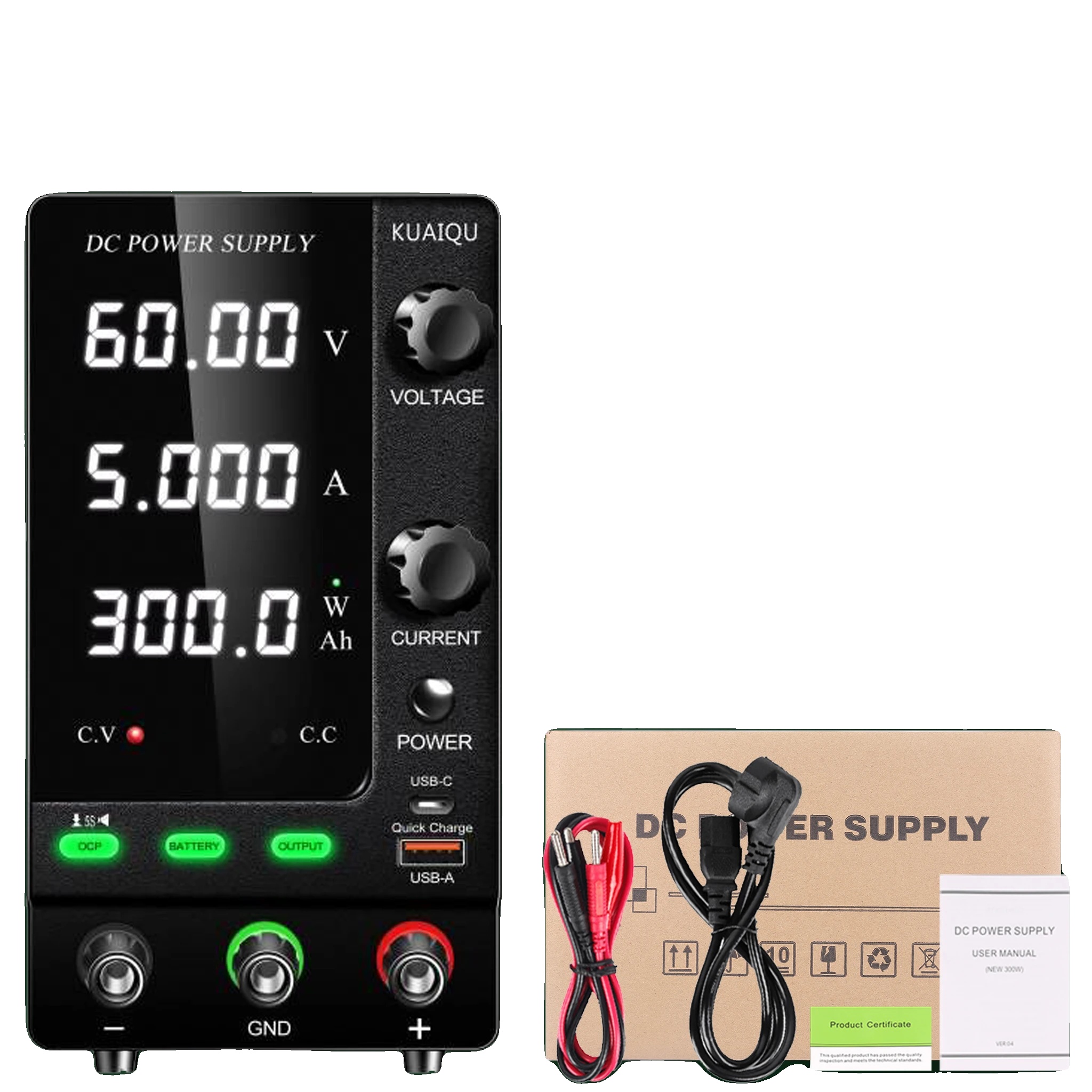 Dc Labornetzgerät, Einstellbare Ausgangsleistung, Intelligentes Kühlsystem, Spps-c605c