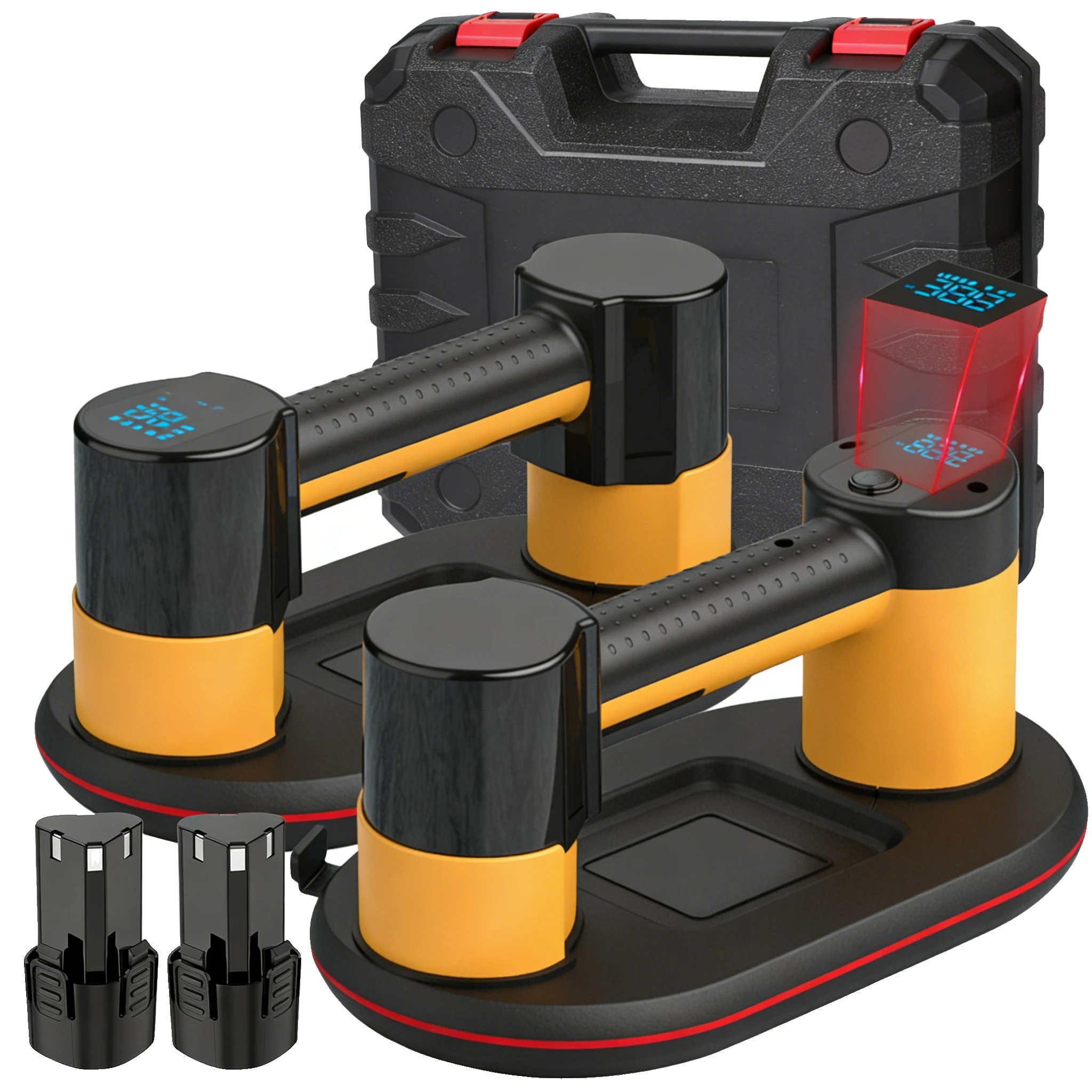 Vakuum-saugnapfheber, 300kg Tragfähigkeit, Vielseitige Materialhandhabung, Dual Motor Kit