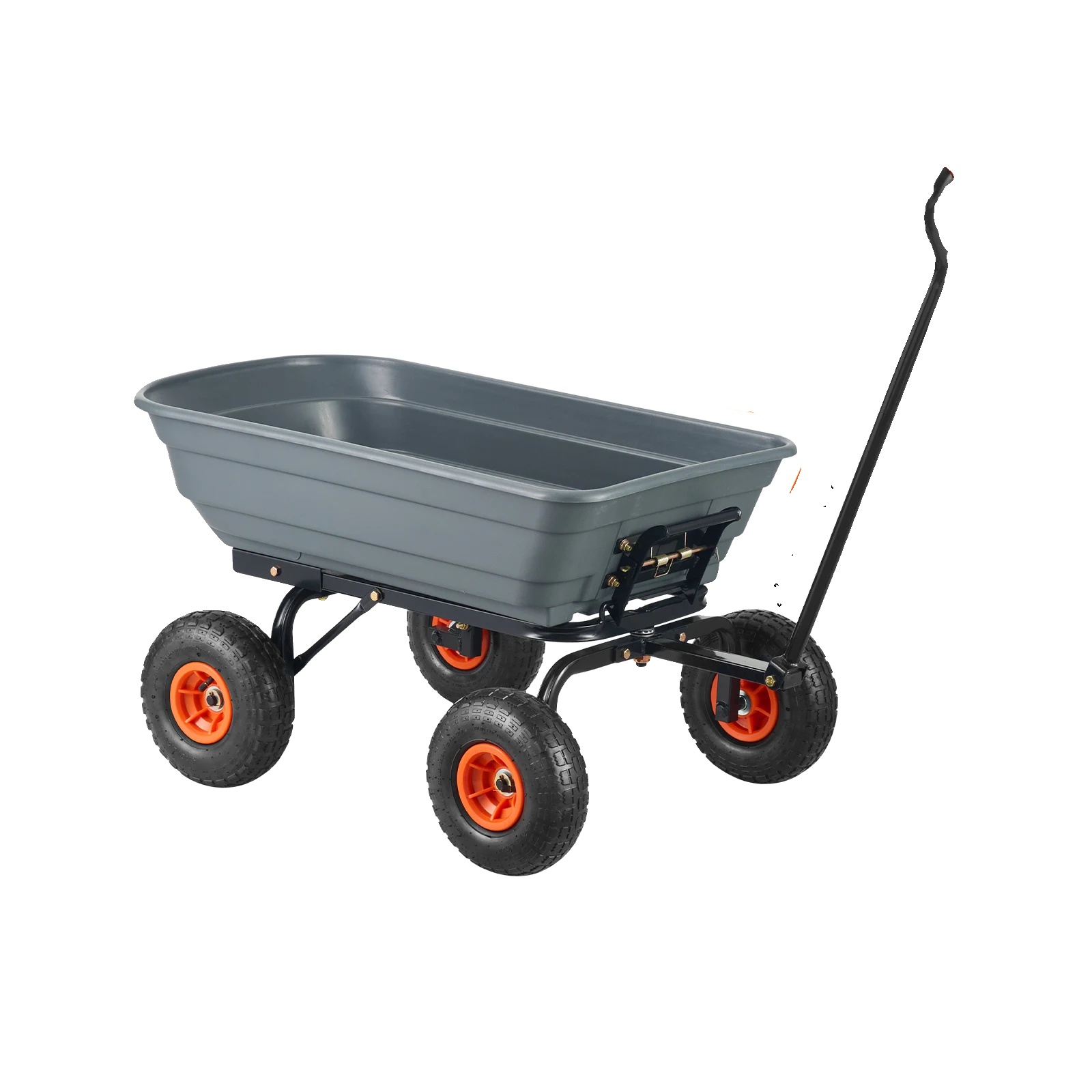 Gartenwagen, Hohe Tragfähigkeit, Einfaches Entladen, 600lbs