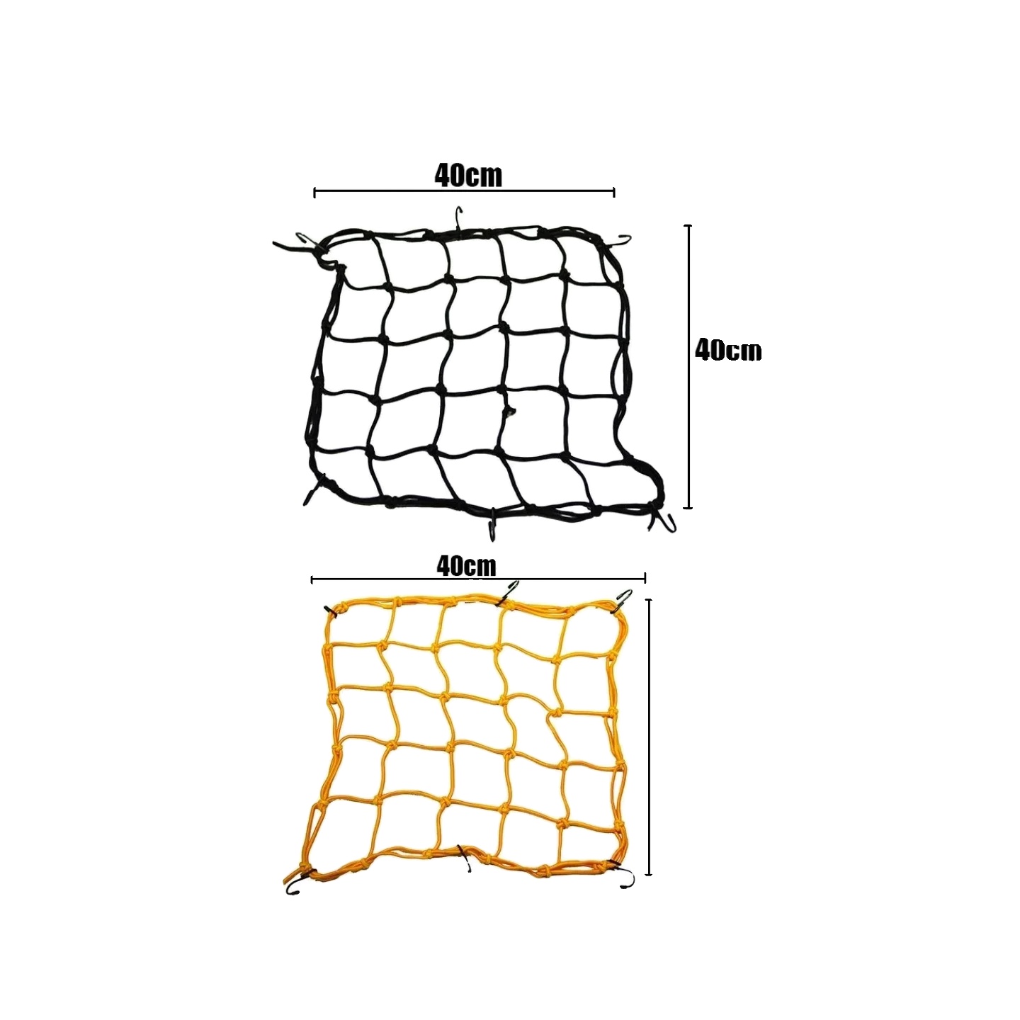 Gepäcknetz, Langlebiges Material, Universelle Kompatibilität, Schwarz Und Gelb