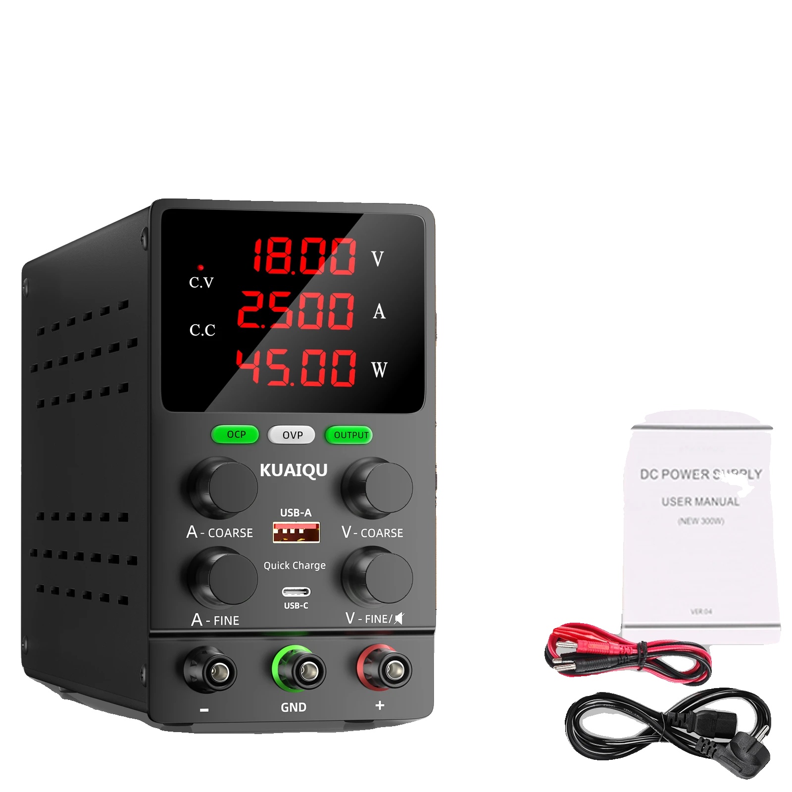 Stromversorgung, Überspannungsschutz, Kompaktes Design, 60v 5a Ocp-ovp, 220v Eu Stecker-b