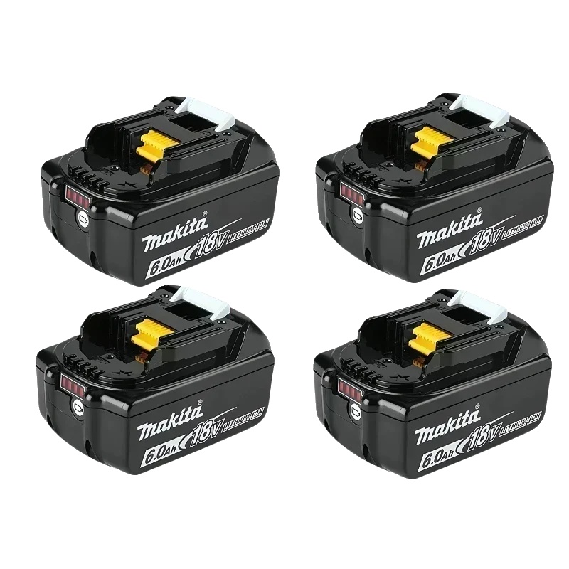 Akku Für Elektrowerkzeuge, Hohe Kapazität, Sichere Bedienung, 4pcs 6.0ah Batterien
