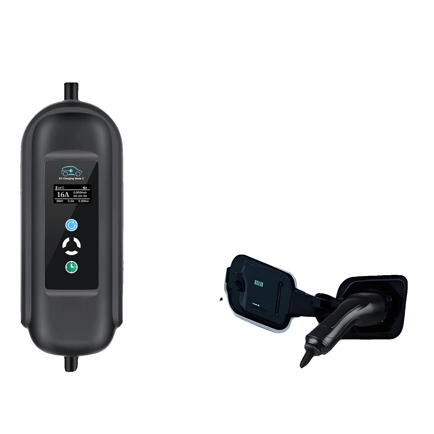 Ev-ladegerät, 11kw Ausgang, Einstellbarer Strom, 11kw, Typ2