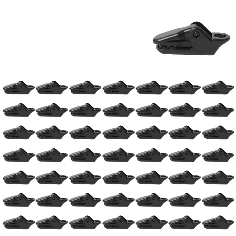 Zeltclips, Winddichtes Design, Langlebiges Polyester Material, 50 Stück