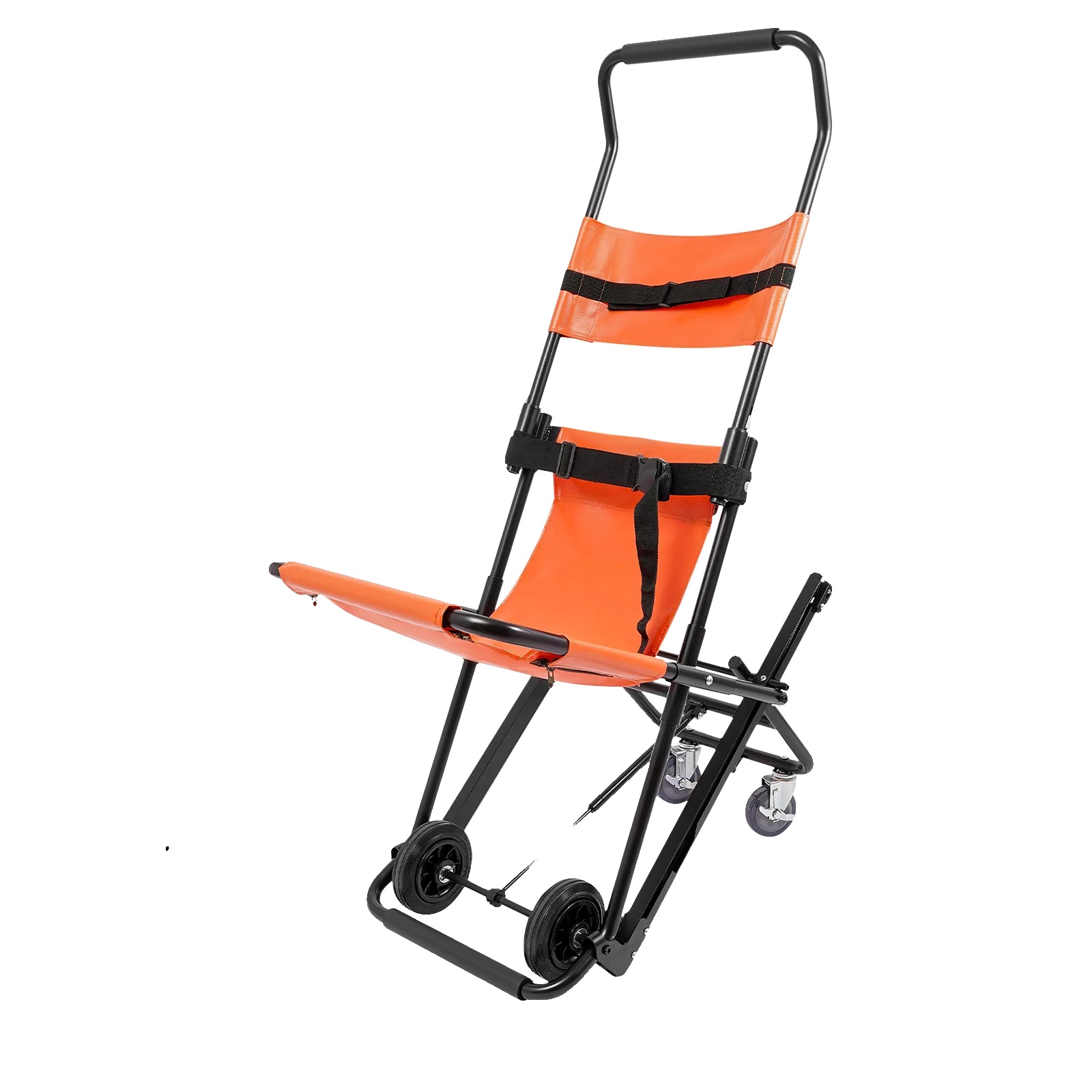 Treppenstuhl, Leichtes Design, Hohe Tragfähigkeit, Orange