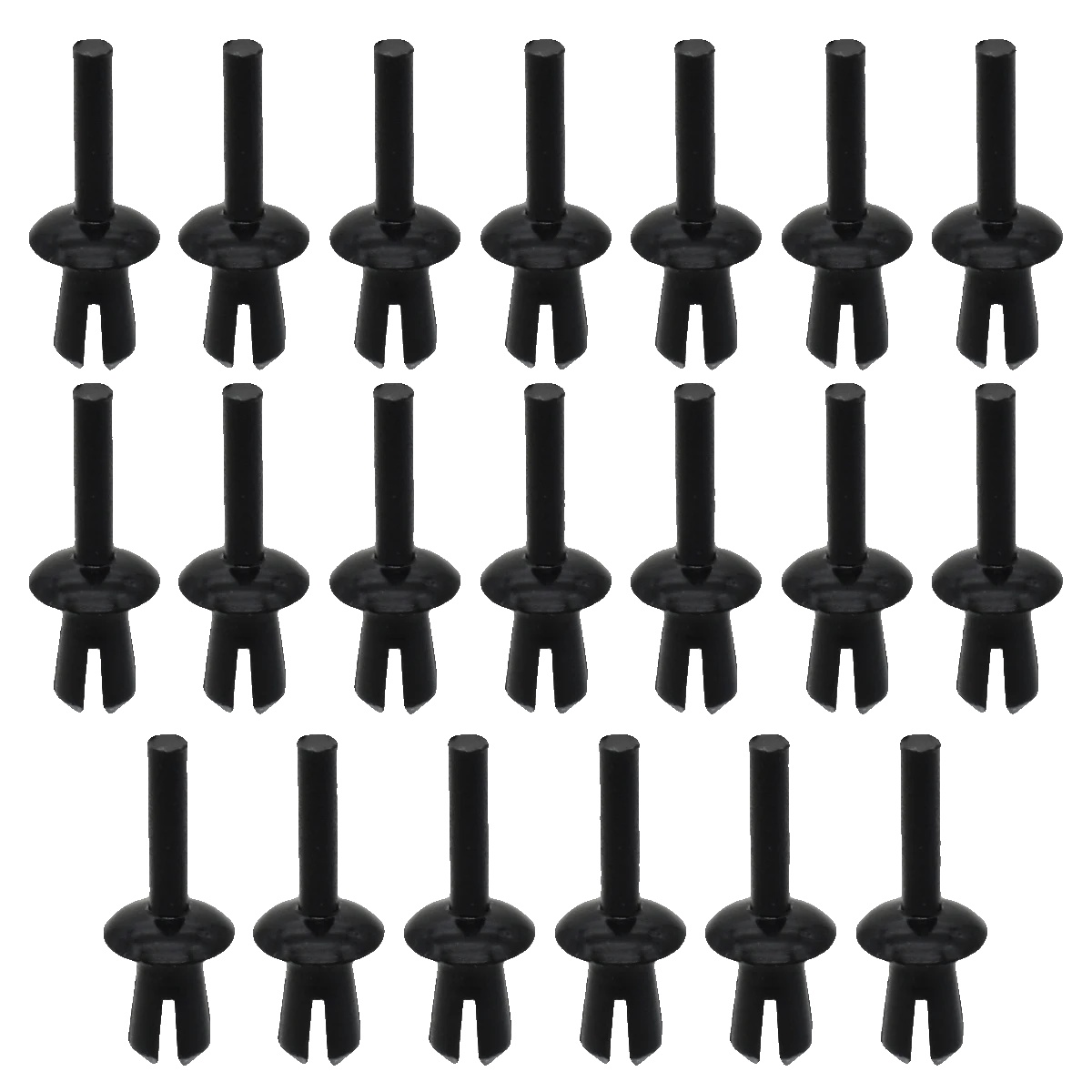 Fender Clips, Langlebiger Kunststoff, Breite Kompatibilität, 20pcs