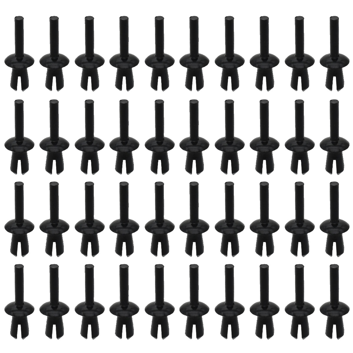 Fender Clips, Langlebiger Kunststoff, Breite Kompatibilität, 40pcs
