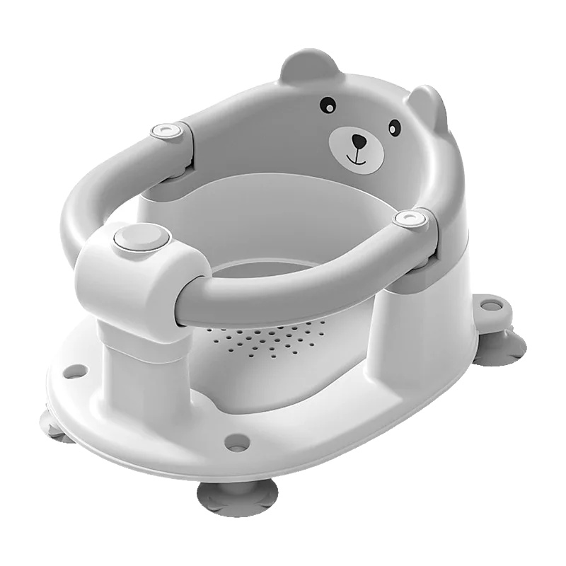 Babybadewannensitz, Rutschfestes Design, Tragbar Und Ergonomisch, Bär