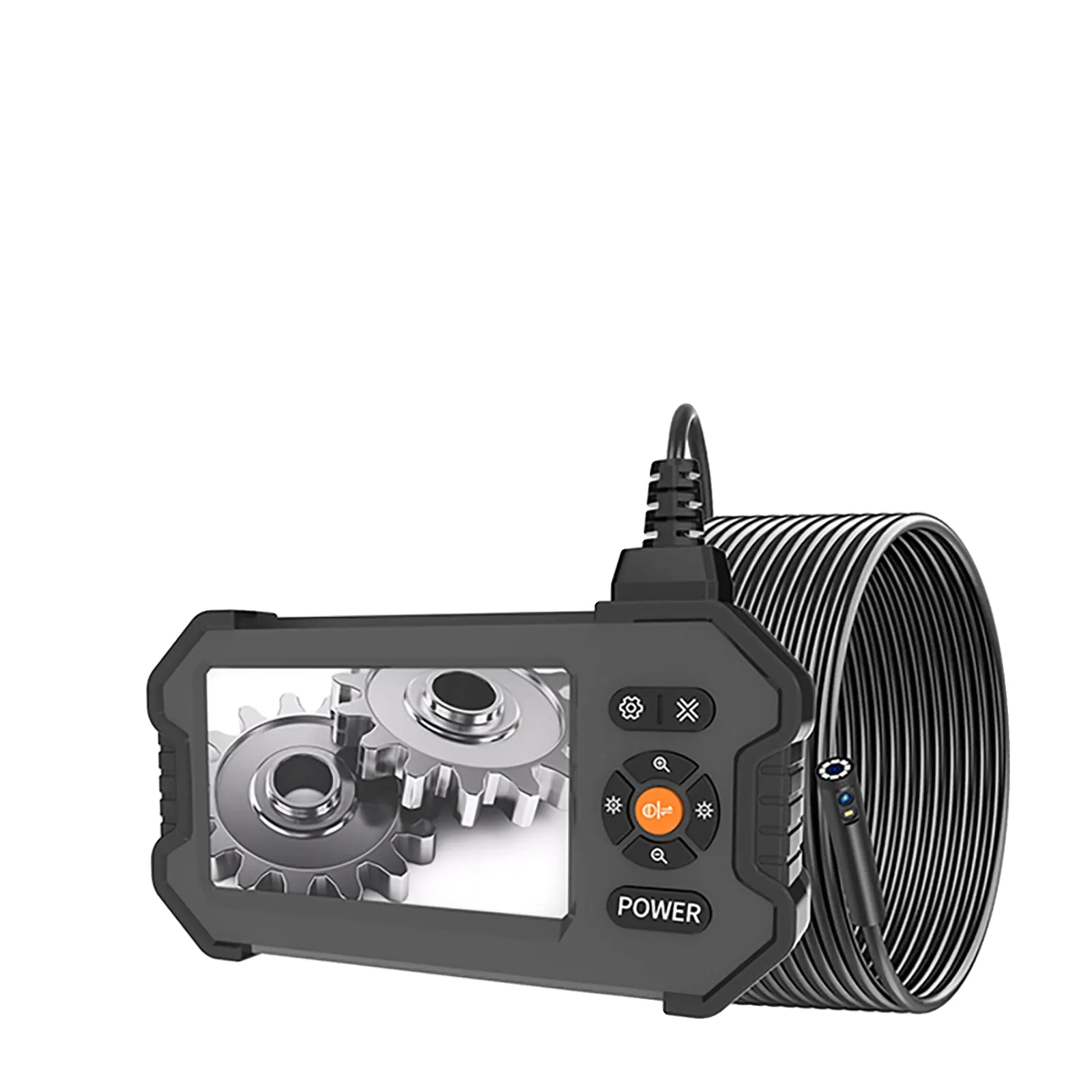 Endoskopkamera, Ip67 Wasserdicht, 4,3 Zoll Lcd-display, 8mm Dual-linse, 5m