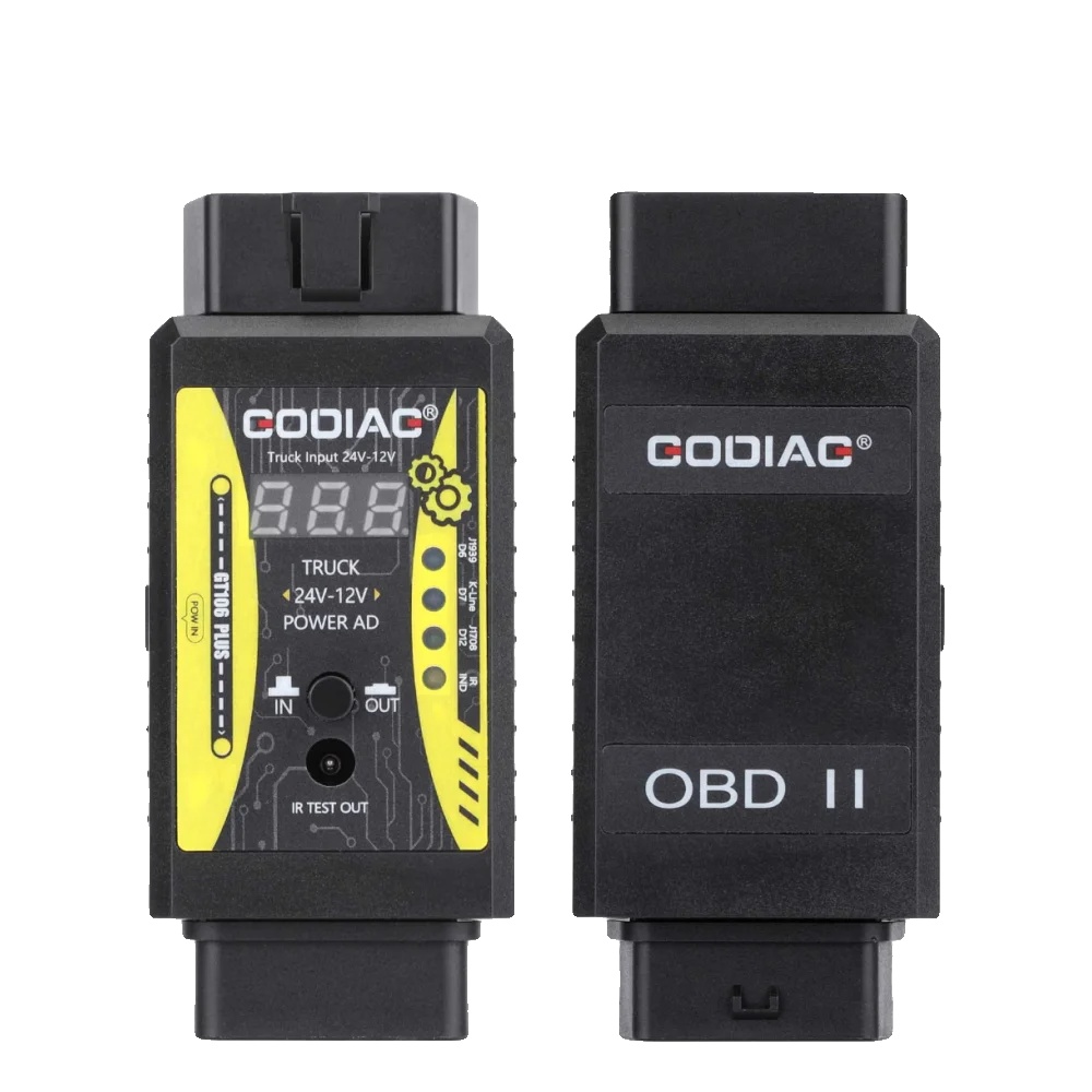 Lkw-diagnoseadapter, 24v Auf 12v Umwandlung, Unterstützt K-line-protokoll, Abmessungen: 10x5x10 Cm, Kompatibel Mit Diagnosetools, Kunststoffmaterial